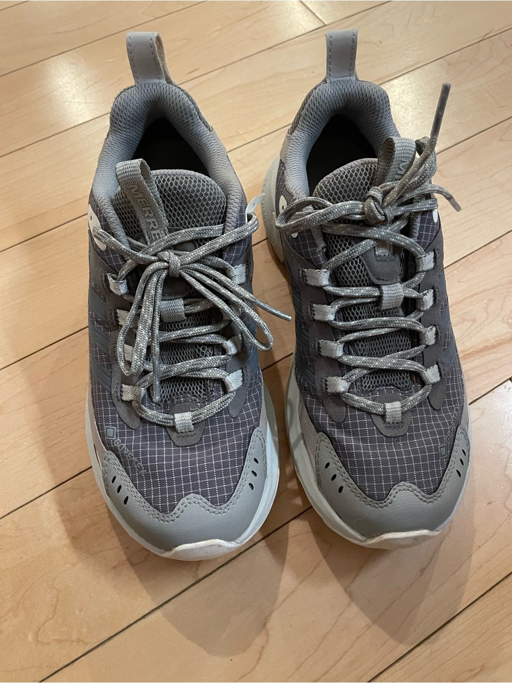 Gray Athletic Sneakers - Lightweight Comfort